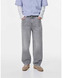 Pull&Bear - Jeans Larghi Pallido - Lyst