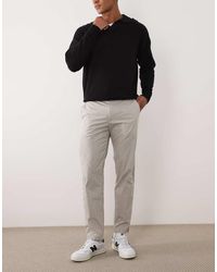 BOSS - Hugo Boss Tapered Chino Trousers - Lyst