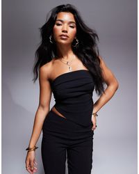 Missy Empire - Bengaline Asymmetric Bandeau Top Co-Ord - Lyst