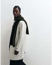 ASOS - Écharpe en maille crochetée à rayures - Lyst