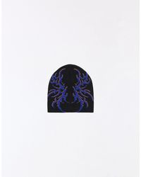 Bershka - Gemusterte strick-beanie - Lyst