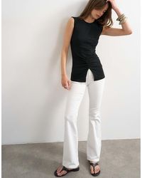 TOPSHOP - Jamie Flare High Rise Jeans - Lyst