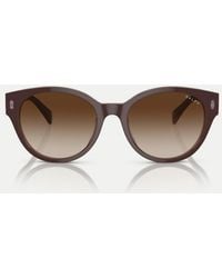 Ralph - Ra5302U Round Sunglasses With Lens - Lyst