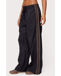 Edikted - Kieran Stripey Nylon Track Pants - Lyst