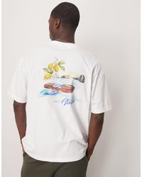 ASOS - Oversized T-shirt With Summer Graphic - Lyst