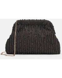 Pull&Bear - Clutch Tas Met Kralen - Lyst