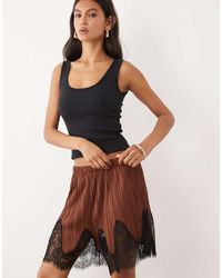 ASOS - Mix & Match Plisse Shorts - Lyst
