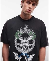 AllSaints - Palm Ripper Short Sleeve Graphic Logo T-shirt - Lyst