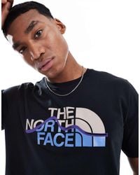 The North Face - Mountain Line T-Shirt - Lyst