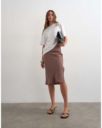 TOPSHOP - Melfi 90S Length Skirt - Lyst