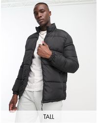 Brave Soul - Tall Puffer Jacket - Lyst