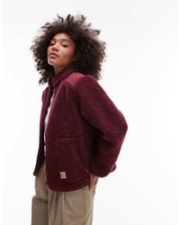 Levi's - Sienna Fleece Zip Through Jacket - Lyst