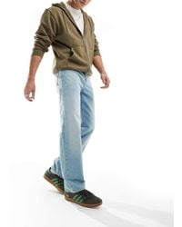 Lacoste - Ruimvallende Jeans Met Wassing - Lyst
