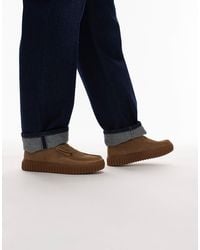 Clarks - – torhill – halbschuhe aus wildleder - Lyst