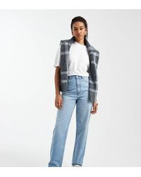 ASOS - Asos Design Tall High Rise Relaxed Mom Jeans - Lyst