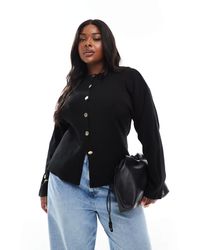 ASOS - Asos design curve – strukturierte strickjacke - Lyst