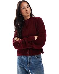 ASOS - Vest Met Pofmouwen En Ronde Hals - Lyst