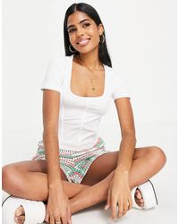 T-shirt Stradivarius da donna - Fino al 36% di sconto | Lyst