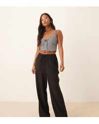 Nobody's Child Petite - Shona Straight Leg Trousers - Lyst