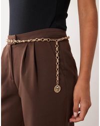 ASOS - Chain Belt With Coin Detail - Lyst