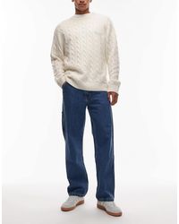 Levi's - Workwear 568 jean carpenter coupe droite ample, délavage moyen - Lyst