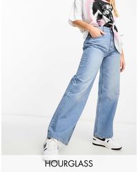 ASOS - Hourglass – weite dad-jeans - Lyst