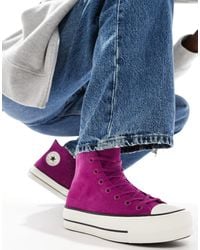 Converse - Chuck Taylor All Star Hi Lift Trainers - Lyst