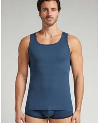 Intimissimi - Ribbed Cotton Vest Top - Lyst