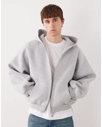 Collusion - – kastige kapuzenjacke aus schwerem material - Lyst