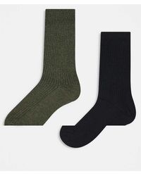 Jack & Jones - Set Van 2 Paar Sokken - Lyst