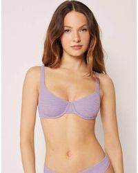 Calzedonia - Balconette Bikini Top Crinkle Waves - Lyst