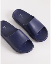 ASOS - Chunky Slides - Lyst