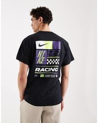 Nike - Racing Back Print T-shirt - Lyst
