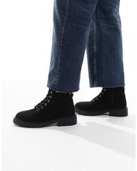 New Look - Lace Up Ankle Boot - Lyst
