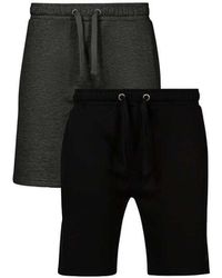 French Connection - 2 Pack Cotton Jersey Shorts - Lyst