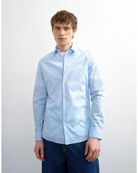 TOPMAN - – langärmliges, elegantes hemd aus elastischem material - Lyst