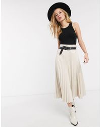 pleated maxi skirt topshop