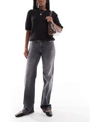 ONLY - Judy Low Rise Wide Leg Jeans - Lyst