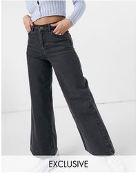 Collusion – x008 – Jeans im Stil der 90er - Schwarz