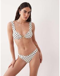 Aray - Polka Dot Bralet Bikini Set - Lyst