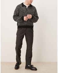 Abercrombie & Fitch - Losse Broek Met Elastische Taille - Lyst