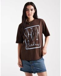 Threadbare - – kurzärmliges t-shirt aus baumwolle - Lyst
