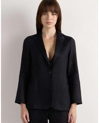 Intimissimi - The Pure Linen Plain-Weave Linen Jacket - Lyst