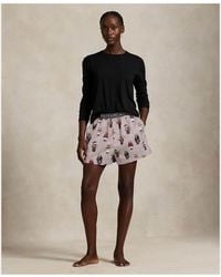 Polo Ralph Lauren - Bear Cotton Sleep Short - Lyst