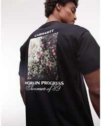 Carhartt - Warm Views Back And Front Print T-shirt - Lyst