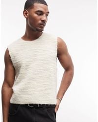 Weekday - Loose Fit Summer Knit Sweater Vest - Lyst