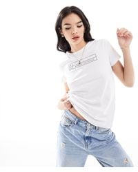 Armani Exchange - Regular Fit Printed T-shirt - Lyst