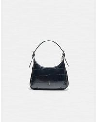 Stradivarius - Mock Croc Mini Chain Shoulder Bag - Lyst