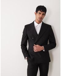 ASOS - Skinny Double-breasted Suit Jacket - Lyst