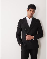 ASOS - Skinny Double-breasted Suit Jacket - Lyst